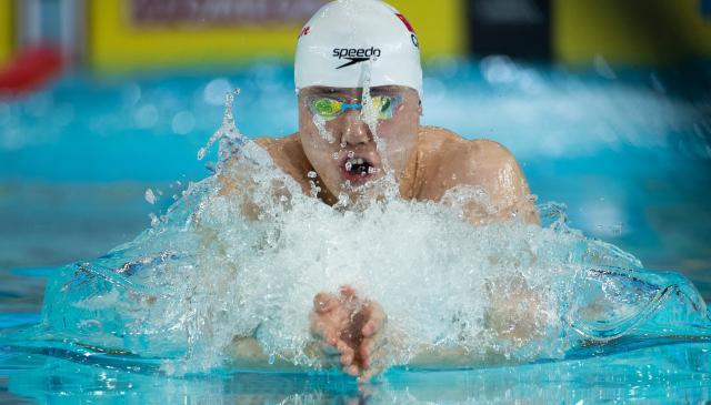 开云登录入口地址-短池世锦赛覃海洋200蛙摘铜 男女自接力收获第6名